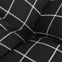 Cojines para palés 5 piezas tela a cuadros negro von vidaXL, Kissen für Stühle und Sofas - Ref: Foro24-360793, Preis: 93,91 €...
