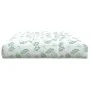 Cojín para palés tela estampado de hojas 120x80x12 cm by vidaXL, Cushions for chairs and sofas - Ref: Foro24-360531, Price: 3...