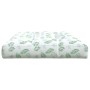 Cojín para palés tela estampado de hojas 120x80x12 cm by vidaXL, Cushions for chairs and sofas - Ref: Foro24-360531, Price: 4...