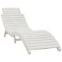Liege aus massivem weißem Akazienholz, 184 x 55 x 64 cm von vidaXL, Liegen - Ref: Foro24-363281, Preis: 161,27 €, Rabatt: %
