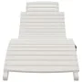 Liege aus massivem weißem Akazienholz, 184 x 55 x 64 cm von vidaXL, Liegen - Ref: Foro24-363281, Preis: 161,27 €, Rabatt: %