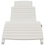 Liege aus massivem weißem Akazienholz, 184 x 55 x 64 cm von vidaXL, Liegen - Ref: Foro24-363281, Preis: 163,79 €, Rabatt: %