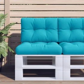 Cushion for pallet sofa turquoise fabric 50x40x12 cm by vidaXL, Cushions for chairs and sofas - Ref: Foro24-360556, Price: 20...
