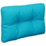 Cushion for pallet sofa turquoise fabric 50x40x12 cm by vidaXL, Cushions for chairs and sofas - Ref: Foro24-360556, Price: 20...