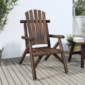 Gartenstuhl aus massivem Tannenholz 68x86x103 von vidaXL, Modulare Sofas für den Außenbereich - Ref: Foro24-363344, Preis: 13...