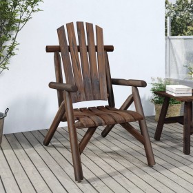 Silla de jardín madera maciza de abeto 68x86x103 de vidaXL, Sofás modulares de exterior - Ref: Foro24-363344, Precio: 133,20 ...