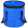 Cubos plegables 2 unidades PVC azul 20 L de vidaXL, Herramientas de camping - Ref: Foro24-364310, Precio: 29,95 €, Descuento: %