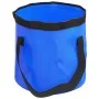 Cubos plegables 2 unidades PVC azul 20 L de vidaXL, Herramientas de camping - Ref: Foro24-364310, Precio: 32,98 €, Descuento: %