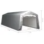 Carpa de almacenamiento acero gris 300x900 cm de vidaXL, Cobertizos - Ref: Foro24-3079590, Precio: 720,08 €, Descuento: %