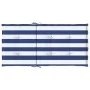 Kissen für niedrige Rückenlehne, 6 Stück, blau-weiß gestreifter Stoff von vidaXL, Kissen für Stühle und Sofas - Ref: Foro24-3...