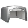 Gray steel storage tent 370x370 cm by vidaXL, Sheds - Ref: Foro24-3079591, Price: 453,96 €, Discount: %