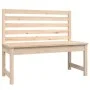Gartenbank aus massivem Kiefernholz 109 cm von vidaXL, Gartenbänke - Ref: Foro24-824032, Preis: 81,06 €, Rabatt: %