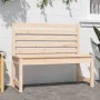 Gartenbank aus massivem Kiefernholz 109 cm von vidaXL, Gartenbänke - Ref: Foro24-824032, Preis: 81,06 €, Rabatt: %