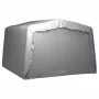 Gray steel storage tent 370x370 cm by vidaXL, Sheds - Ref: Foro24-3079591, Price: 453,96 €, Discount: %