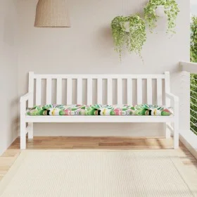 Multicolor Oxford fabric garden bench cushion 180x50x7 cm by vidaXL, Cushions for chairs and sofas - Ref: Foro24-361635, Pric...