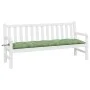 Cojín banco de jardín tela Oxford estampado hojas 180x50x7 cm de vidaXL, Cojines para sillas y sofás - Ref: Foro24-361637, Pr...