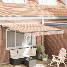 Toldo Retráctil Multicolor 300 x 250 cm tela