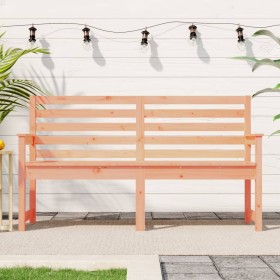 Banco de jardín madera maciza Douglas 159,5x48x91,5 cm de vidaXL, Bancos de jardín - Ref: Foro24-824072, Precio: 111,93 €, De...