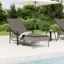 Lounger with synthetic rattan cushion with gray cushion by vidaXL, Garden sets - Ref: Foro24-362807, Price: 119,40 €, Discoun...