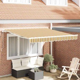 Toldo Retráctil 300 x 250 cm Multicolor Toldo Retráctil 300 x 250 cm Multicolor