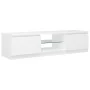 TV-Schrank mit LED-Leuchten weiß 140x40x35,5 cm von vidaXL, TV-Möbel - Ref: Foro24-804292, Preis: 93,74 €, Rabatt: %