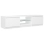 TV-Schrank mit LED-Leuchten weiß 140x40x35,5 cm von vidaXL, TV-Möbel - Ref: Foro24-804292, Preis: 96,12 €, Rabatt: %