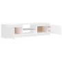TV-Schrank mit LED-Leuchten weiß 140x40x35,5 cm von vidaXL, TV-Möbel - Ref: Foro24-804292, Preis: 93,74 €, Rabatt: %