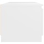 TV-Schrank mit LED-Leuchten weiß 140x40x35,5 cm von vidaXL, TV-Möbel - Ref: Foro24-804292, Preis: 96,12 €, Rabatt: %