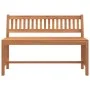 Gartenbank aus massivem Eukalyptusholz 110 cm von vidaXL, Gartenbänke - Ref: Foro24-363290, Preis: 135,13 €, Rabatt: %
