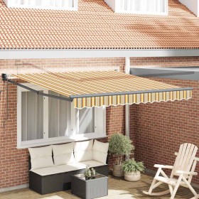 Toldo Retráctil Multicolor 300 x 250 cm tela