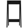 Hocker 2 Einheiten aus massivem schwarzem Kiefernholz 40x40x75 cm von vidaXL, Klapphocker und Stühle - Ref: Foro24-823673, Pr...