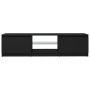 Mueble para TV con luces LED negro 140x40x35,5 cm de vidaXL, Muebles TV - Ref: Foro24-804293, Precio: 112,31 €, Descuento: %