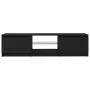 Mueble para TV con luces LED negro 140x40x35,5 cm de vidaXL, Muebles TV - Ref: Foro24-804293, Precio: 105,95 €, Descuento: %