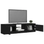 TV-Ständer mit schwarzen LED-Leuchten 140x40x35,5 cm von vidaXL, TV-Möbel - Ref: Foro24-804293, Preis: 105,95 €, Rabatt: %