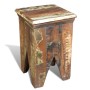 Solid recycled wood stool by vidaXL, Folding stools and chairs - Ref: Foro24-240951, Price: 103,46 €, Discount: %