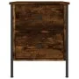 Nachttisch aus geräucherter Eichenholz-Engineering 40x42x50 cm von vidaXL, Nachttische - Ref: Foro24-825987, Preis: 43,03 €, ...