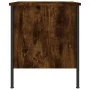 Nachttisch aus geräucherter Eichenholz-Engineering 40x42x50 cm von vidaXL, Nachttische - Ref: Foro24-825987, Preis: 43,03 €, ...