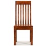 Moderne Esszimmerstühle, 2 Stück, Massivholz, Honig-Finish von vidaXL, Essstühle - Ref: Foro24-245645, Preis: 194,23 €, Rabat...