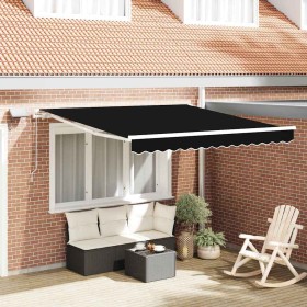Toldo Retráctil with Manual 300 x 250 cm Negro