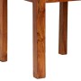 Sillas de comedor modernas 2 uds madera maciza acabado miel de vidaXL, Sillas de comedor - Ref: Foro24-245645, Precio: 194,10 €