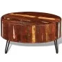 Round solid reclaimed wood coffee table by vidaXL, Coffee table - Ref: Foro24-241626, Price: 222,72 €, Discount: %
