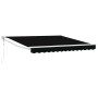 Toldo Negro 3 x 2,5 m Poliester y metal