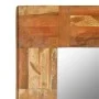 Wandspiegel aus recyceltem Massivholz, 60 x 60 cm von vidaXL, Spiegel - Ref: Foro24-246417, Preis: 55,02 €, Rabatt: %
