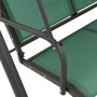 Steel and green textilene garden rocking bench 170 cm by vidaXL, Garden rockers - Ref: Foro24-363323, Price: 193,35 €, Discou...