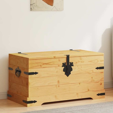 Baúl de almacenaje Corona Range de pino mexicano 91x49,5x47 cm