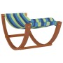 Rocking hammock for children blue and green fabric by vidaXL, Loungers - Ref: Foro24-363467, Price: 65,70 €, Discount: %