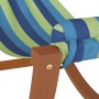 Schaukelhängematte für Kinder aus blauem und grünem Stoff von vidaXL, Liegen - Ref: Foro24-363467, Preis: 65,70 €, Rabatt: %