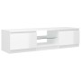 TV-Schrank mit strahlend weißen LED-Leuchten 140x40x35,5 cm von vidaXL, TV-Möbel - Ref: Foro24-804298, Preis: 109,37 €, Rabat...