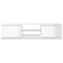 TV-Schrank mit strahlend weißen LED-Leuchten 140x40x35,5 cm von vidaXL, TV-Möbel - Ref: Foro24-804298, Preis: 112,37 €, Rabat...