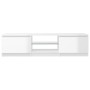 TV-Schrank mit strahlend weißen LED-Leuchten 140x40x35,5 cm von vidaXL, TV-Möbel - Ref: Foro24-804298, Preis: 109,37 €, Rabat...